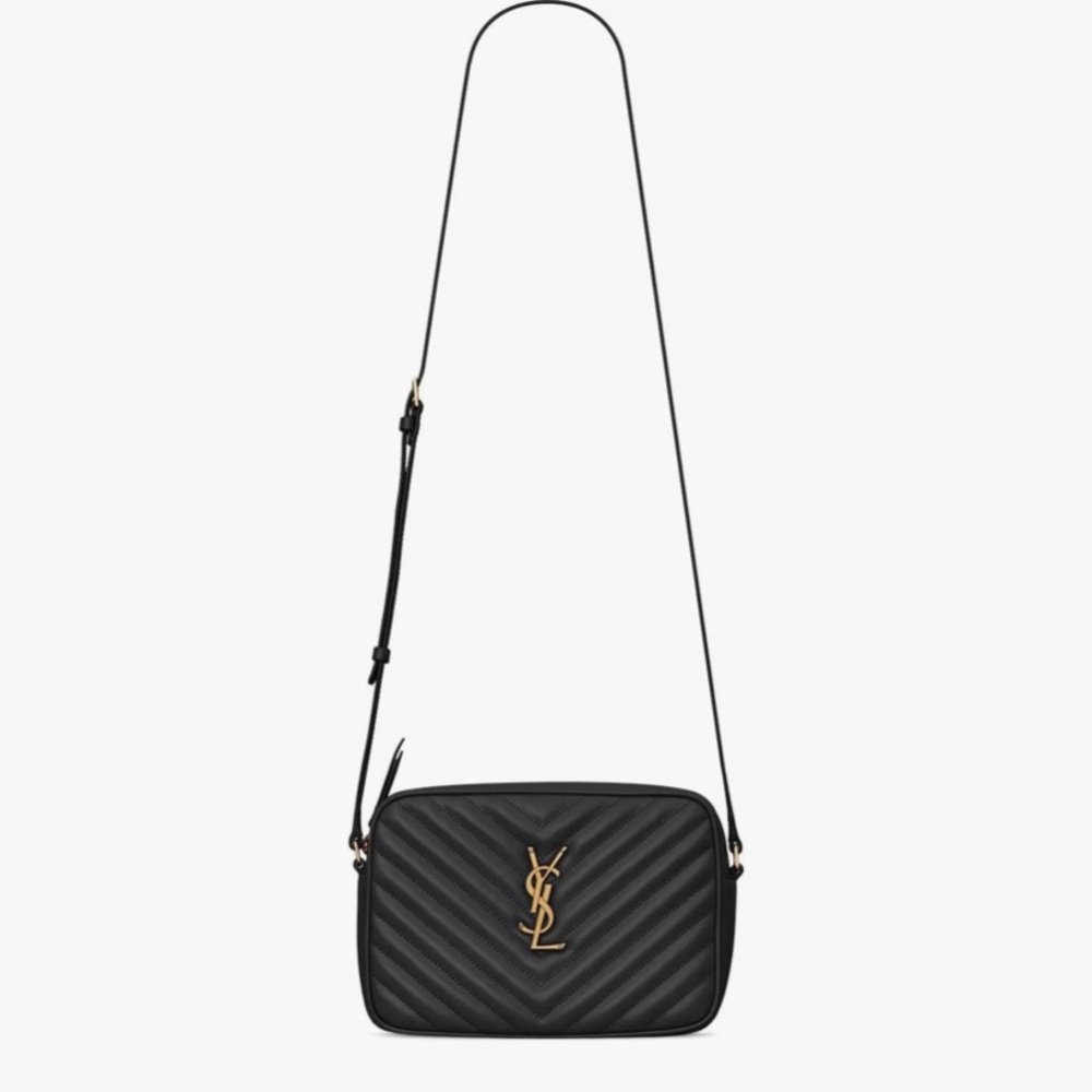 YSL Lou Camera Bag in Quilted Leather